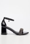 Bardot 3 Block Heel - Black