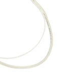 Silver Plated Snake Chain Layered Necklace