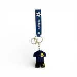 Football Keychain Fcm Dark Blue