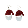 Christmas Father Perspex Earrings