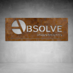 Business Sign D09 - 300 X 500 Matt Silver Warm White