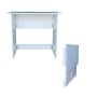 Flip N Flat Folding Portable Desk 80X50CM - White