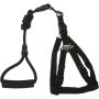 Adjustable No-pull Dog Harness & Leash Set - Small Black