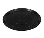 Platter Base Plain - Round - T535 - 430X20 - Black
