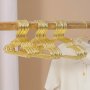 10PCS Golden MINI Metal Hangers For Kids - Polished Finish Perfect For Clothes Teddy Bears & Pet Apparel Storage