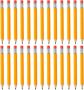 72 Pcs Golfing Pencils With Erasers Short Hb Wood Writing Pencils Portable