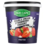 Fair Cape Dairies Strawberry Double Cream Yoghurt 1KG