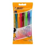 BIC Crystal Fashion Ball Pen 8 Pack