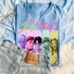 Saja Boys T-Shirt Block Design