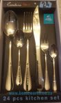 Condere 24PC Stainless Steel Cutlery Set