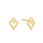 Spike Diamond Stud Earrings