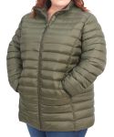 Ladies Puffer Jacket - 6XL Olive
