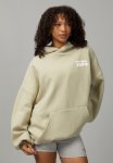 Slouchy Graphic Hoodie - Soft Green new York