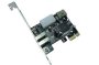 Firewire 1X4 Pin And 3X6 Pin Pci-e Expansion Card