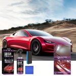 3-IN-1 Ceramic Coating Spray For Cars - All-purpose Liquid Cleaner With Citric Acid - Nano Ceramic Coating Cleaning And Polishin