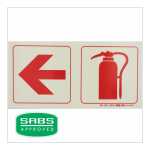 Parrot 190MM Photoluminescent Safety Sign SNP19F16