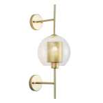 New York Ball Glass Wall Light - Black