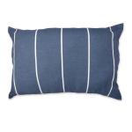 Navy Striped Scatter Cushion