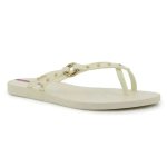 Fashion Elo Slip Flop With Studs - Beige gold - 9