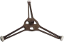Microwave Oven Turntable Ring Triple Arm Tray 100MM