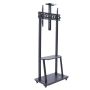 32''- 70'' Mobile Floor Tv Mount Stand With Wheels XF0647