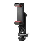 Phone Tripod Mount Adapter - 1 4 Screw Dual Cold Shoe 360 Rotation