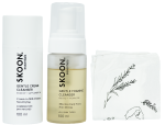 Skoon. Essentials Double Cleanse Duo - Gentle Cream + Foaming Cleanser