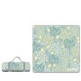 Water Resistant Picnic Blanket 200X200CM Foldable Beach Mat - Botanical
