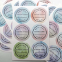 60pcs Creation Candle Label 51mm/2 Inch Stickers For Candle Making Supplies Candle Tins Candle Container Candle Jars With Lids Candle Boxes Packaging