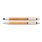 Bamboo BP7974 - Pen And Clutch Pencil Set Brown Std