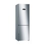 Bosch Serie 4 Fridge - 324 Litre No Frost Bottom Freezer Combination Doors Inox Easy Clean