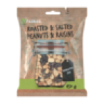 Roasted & Salted Peanuts With Raisins 450G
