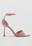 Nensy Ankle Strap Heel - Light Pastel Pink
