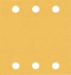 Bosch 115 X 140MM 40 60 80 120 180G 6 Holes 10 Piece Hook&loop