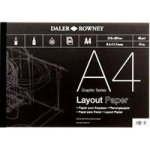 Daler Rowney Series A Layout Pad 45GM A4 80S Pad