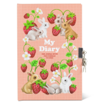 New Lockable Diary Berry Bunny