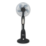 Alva Mist Fan Black 40CM