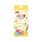 Hexagonal Oil Pastel Set 12 Colours With Comfortable Grip