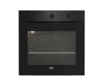 Defy Slimline 600 Eye Level Black Glass Static - DBO483E