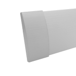 105MM Pvc Endcap White Streak Pair
