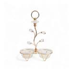 2 Piece Snack Bowl Set Gold