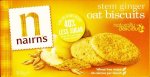 Nairn's - Stem Ginger Oat Biscuits 200G