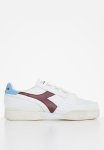 Davis Leather - White & Tawny Port
