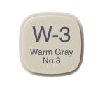 Copic Pro. Marker W3 N0.3 Wrm Gry