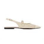 Braided Slingback Pointed Toe Flats -panacota