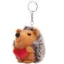 Hedgehog Keychain - Brown