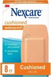 Nexcare Wproof Cushioned Knee Elbow 8