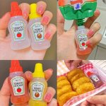 2PCS MINI Portable Condiment Bottles - Perfect For On-the-go Travelers