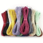 Colored Wax Thread For Beaded Bracelet Ideal Accessories For Necklace Bracelet Keychain Jewelry Making