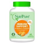 Nutripure Immune Support Orange 60 Adult Gummies